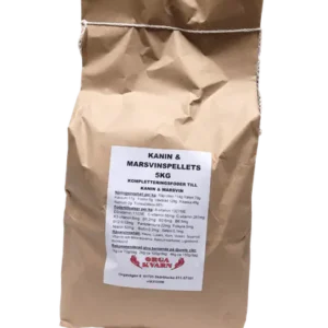 Kanin & Marsvinspellets 5kg