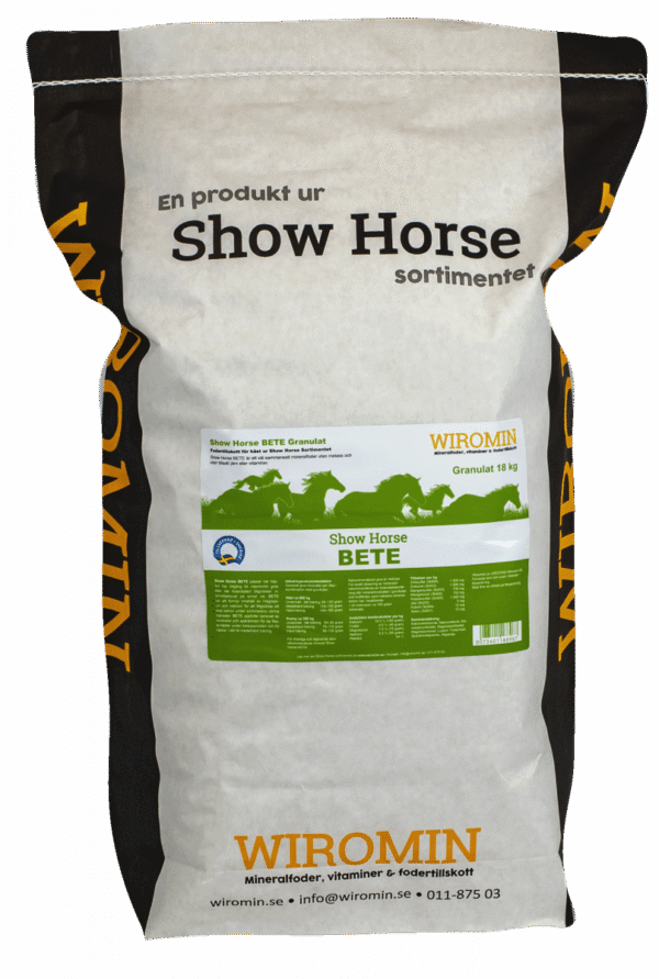 Show Horse BETE Mineralgranulat 18kg