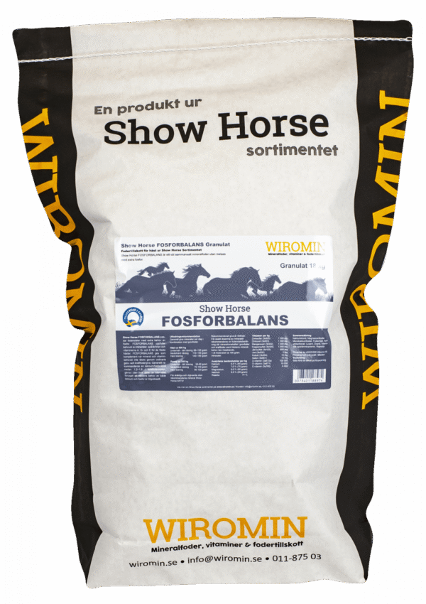 Show Horse FOSFORBALANS Mineralgranulat 18kg