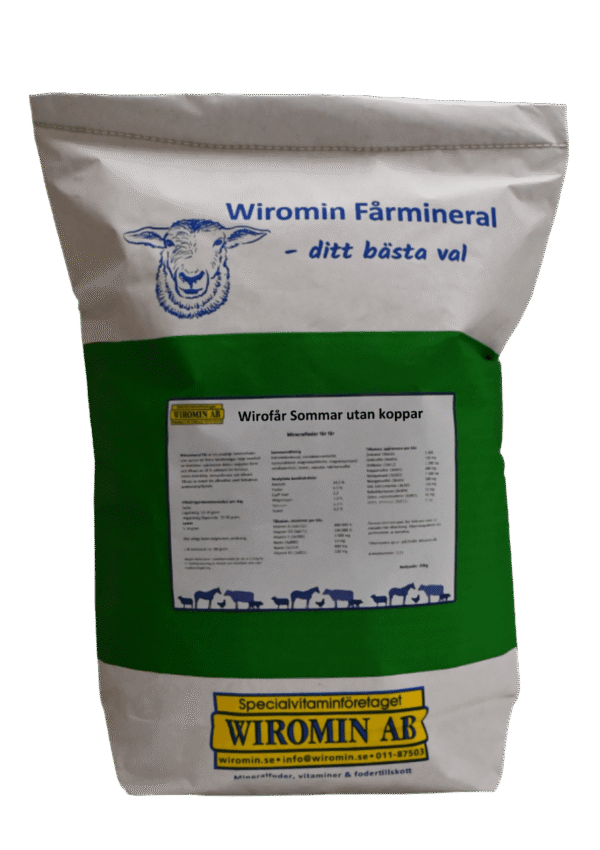 WiroFår Sommar utan koppar 20kg