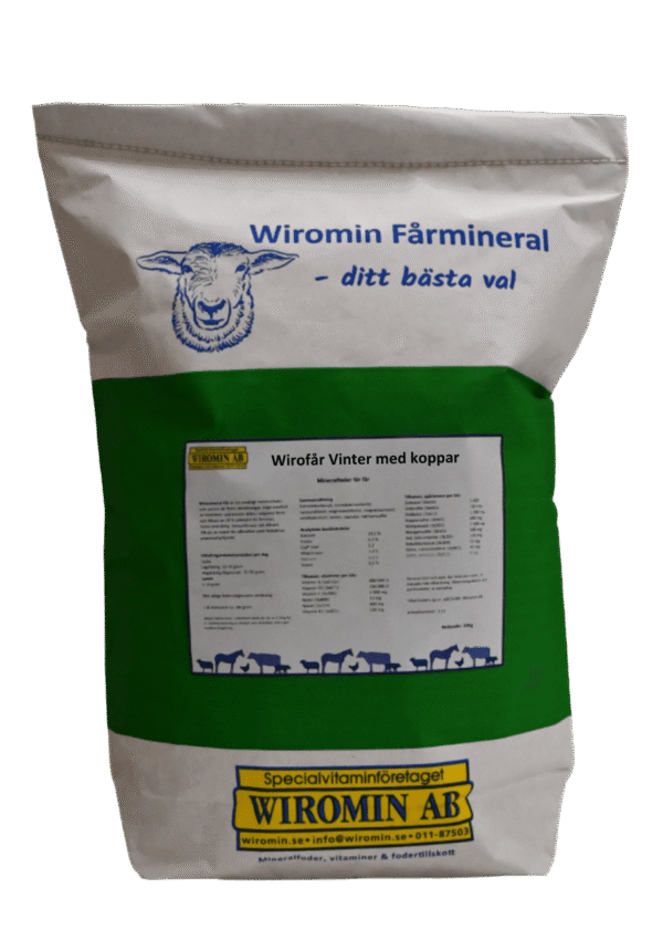 WiroFår Vinter med koppar 20kg