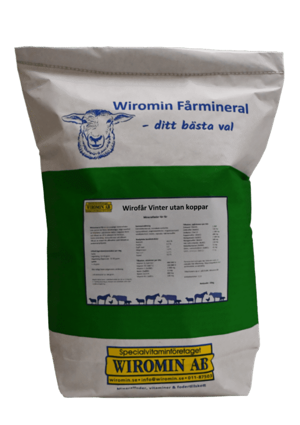 WiroFår Vinter utan koppar 20kg